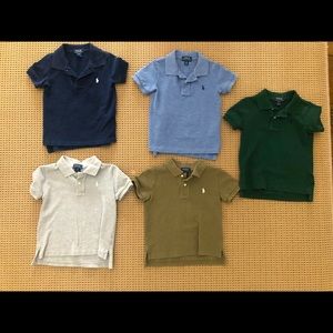 Lot of 3T Ralph Lauren Polos